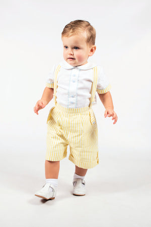 Lil Lads Striped 2-pc Boys Set