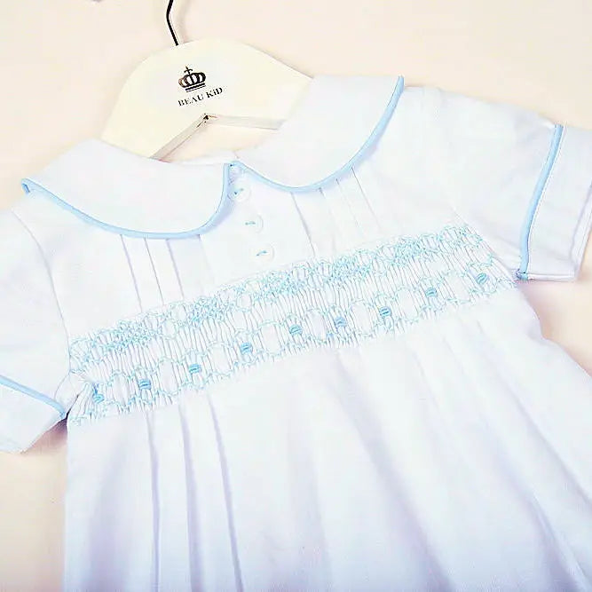 Lil Lads Smocked Shortie