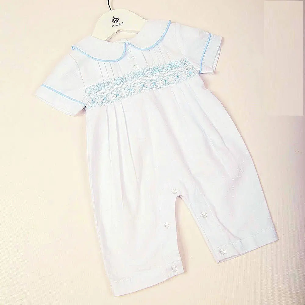Lil Lads Smocked Shortie
