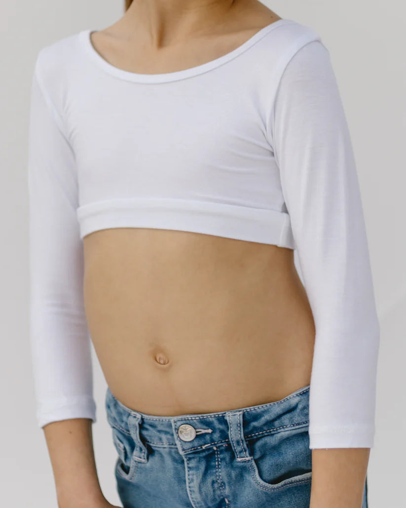 Girlee 3/4 Sleeve Halftee