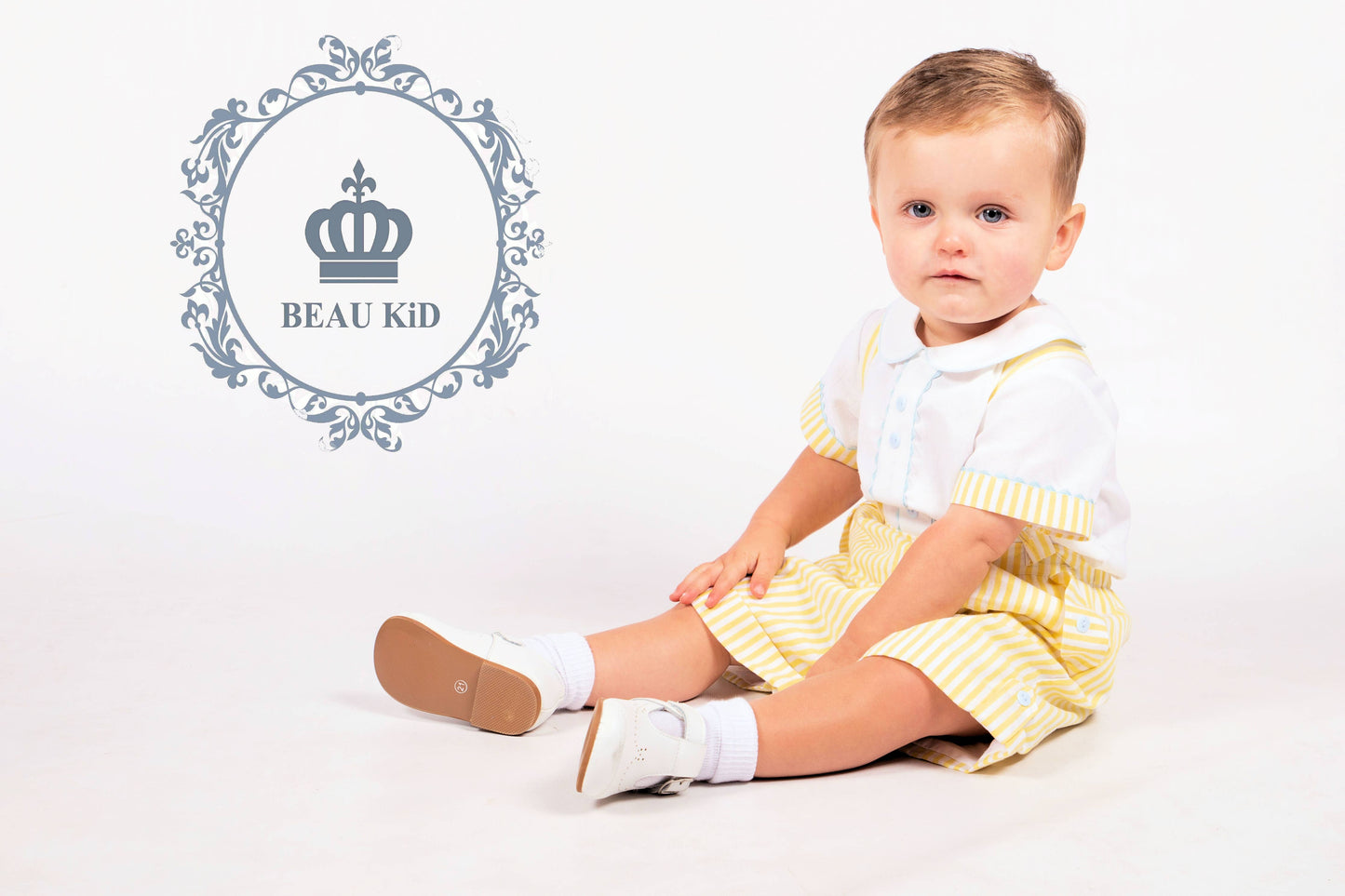 Lil Lads Striped 2-pc Boys Set