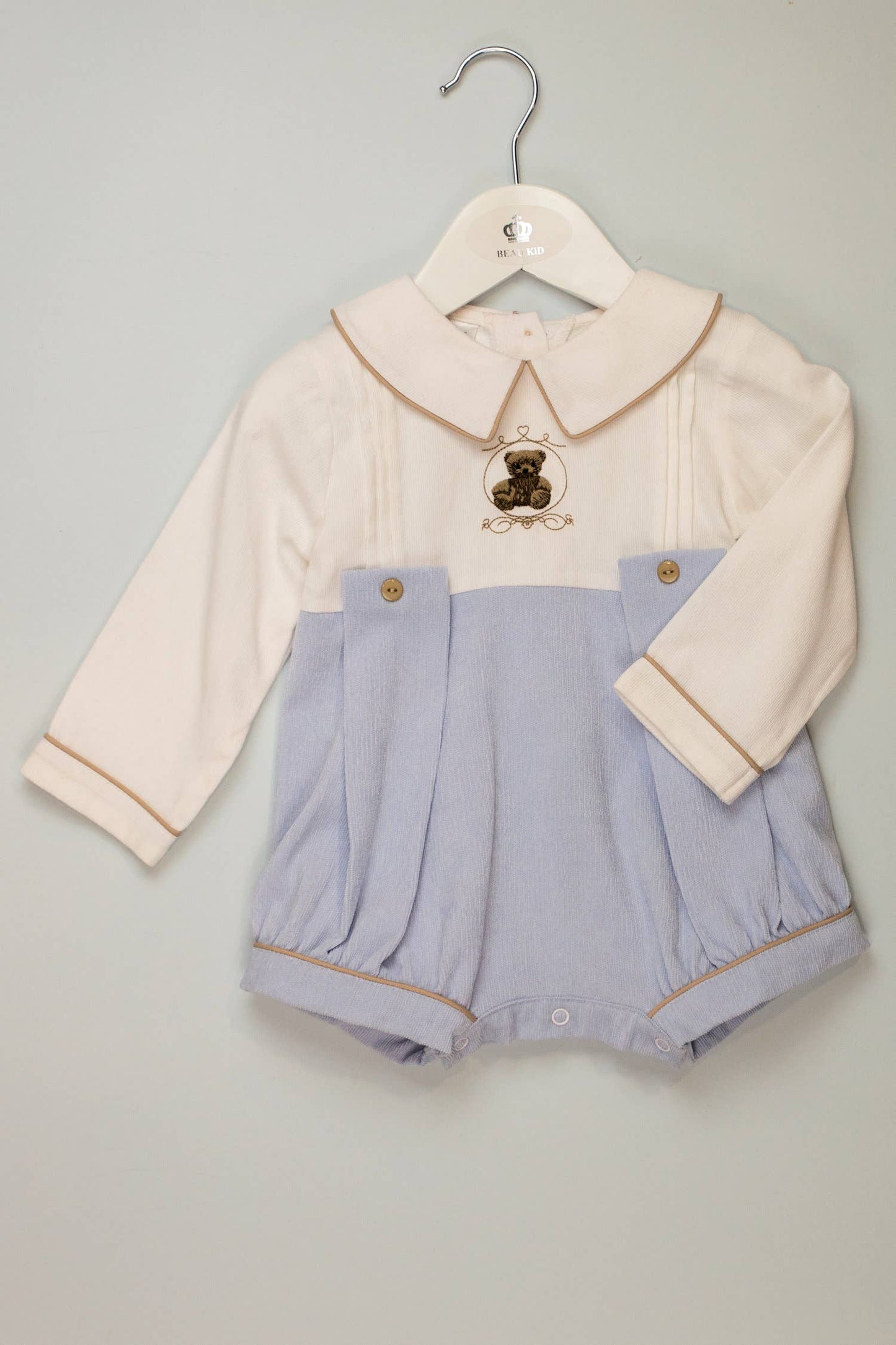 Lil Lads Corduroy Teddy Shortall