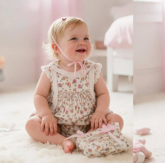 Caroline Floral Romper