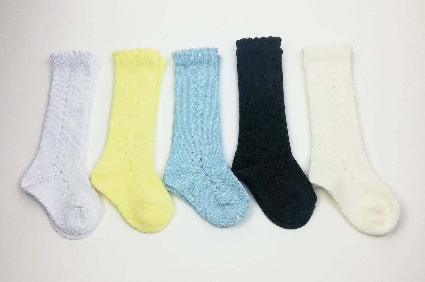 Boys Socks (Scalloped Edge)