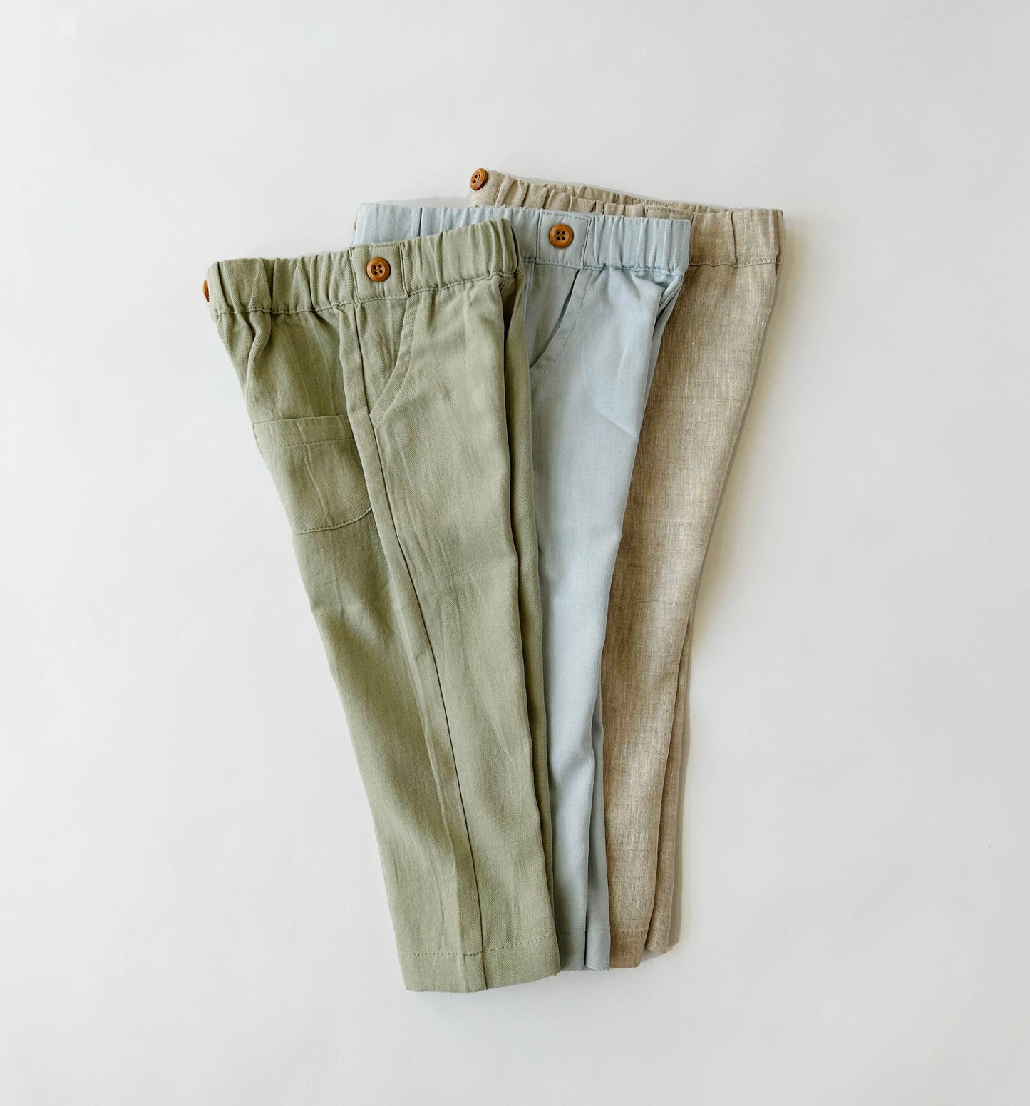 Linen Dress Pants & Suspenders