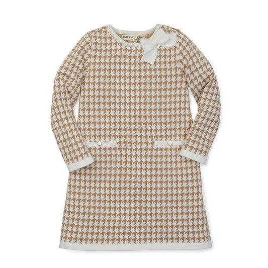 Bow Detail Organic Sweater Dress