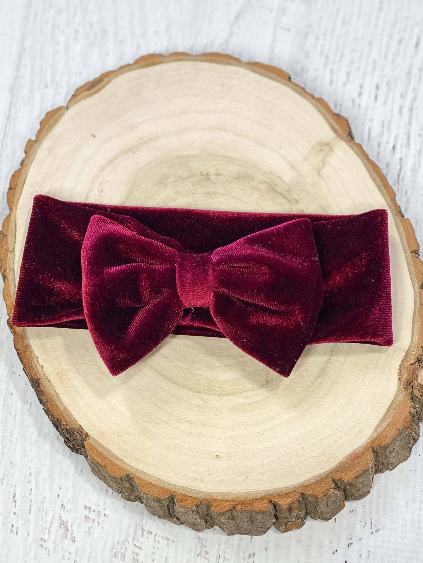 Velvet Bow Headbands