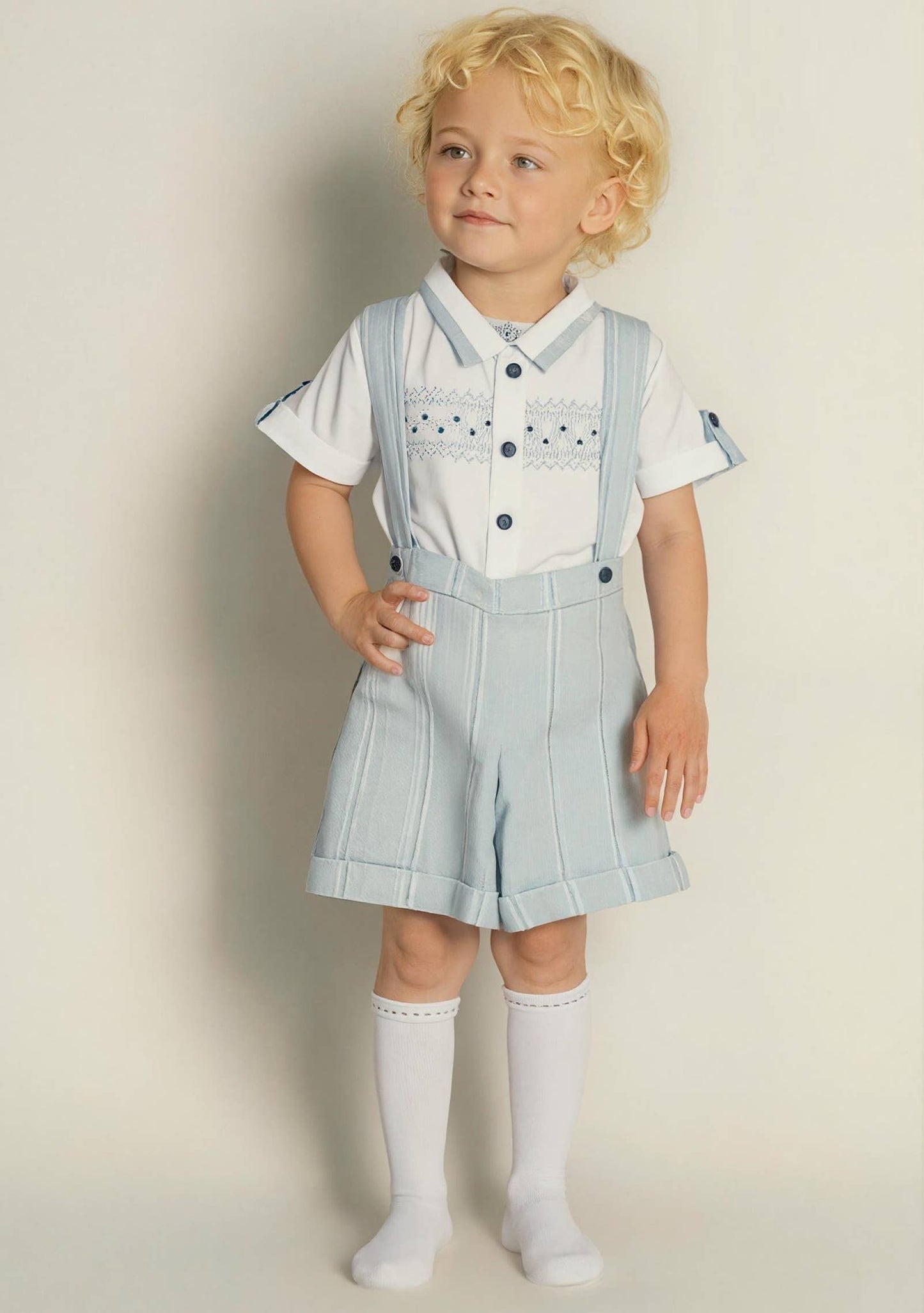 Smocked Shortie Set