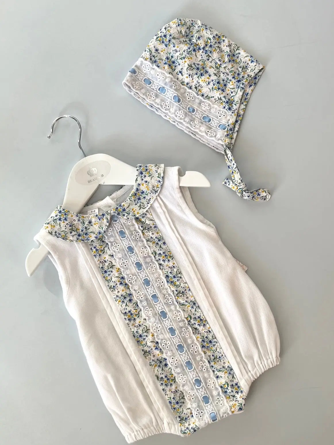 Baby Romper & Hat Set