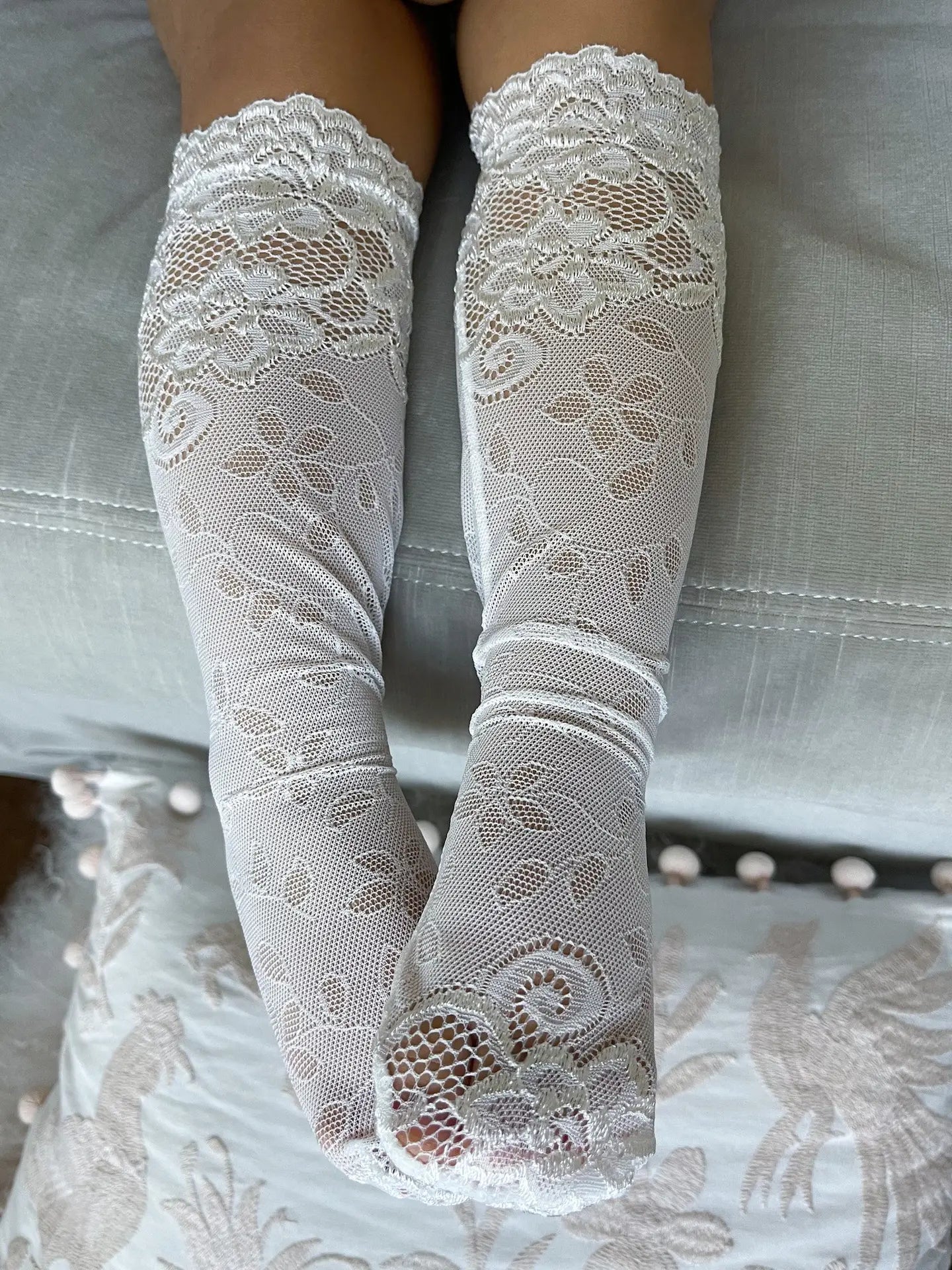 Flora Lace Socks