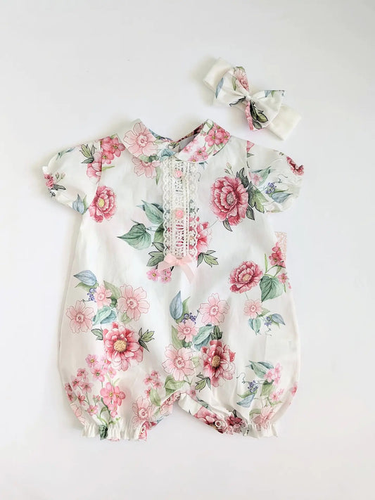 English Rose Romper