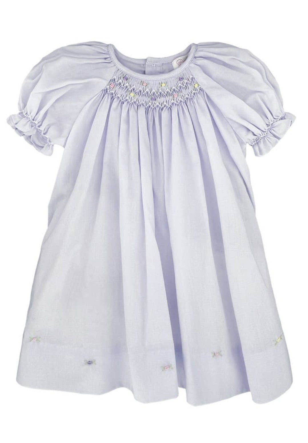 Daygown with Embroidered Hem