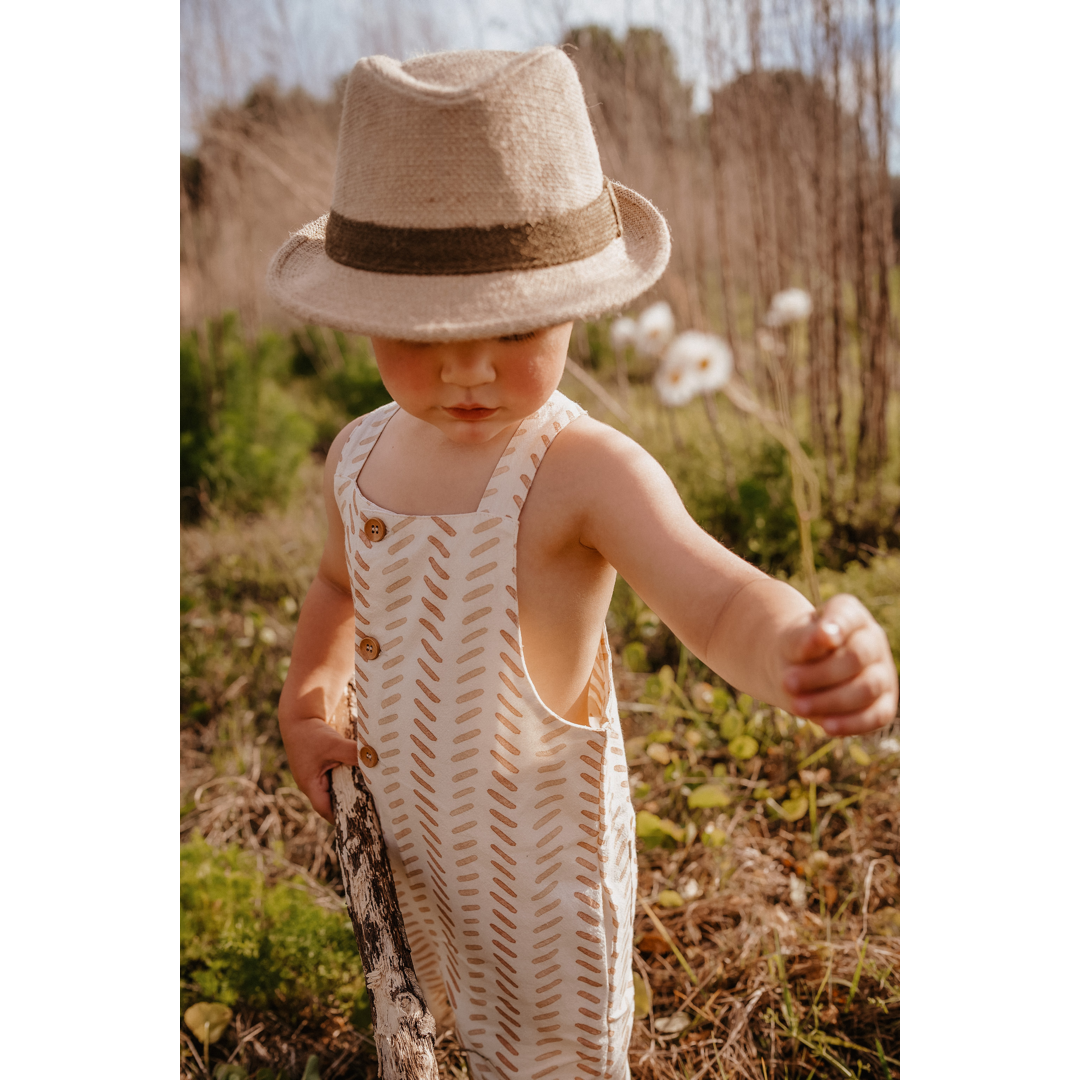 Overall Jumpsuit | Pick Up Sticks | Linen