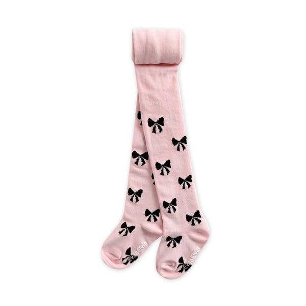 Girls Tights Jane Ribbon - Pink