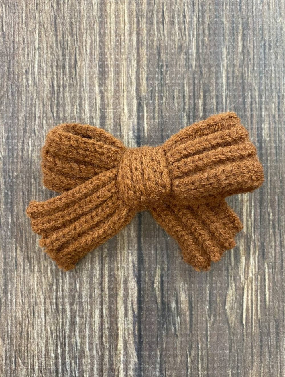 Knitted Hair Bow