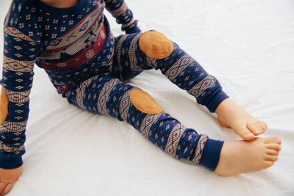 Alps Navy Long Sleeve Pajamas